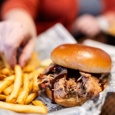 Carolina Pulled Pork — official menu photograph