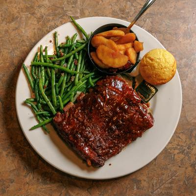 St Louis Pork Ribs — official menu photograph