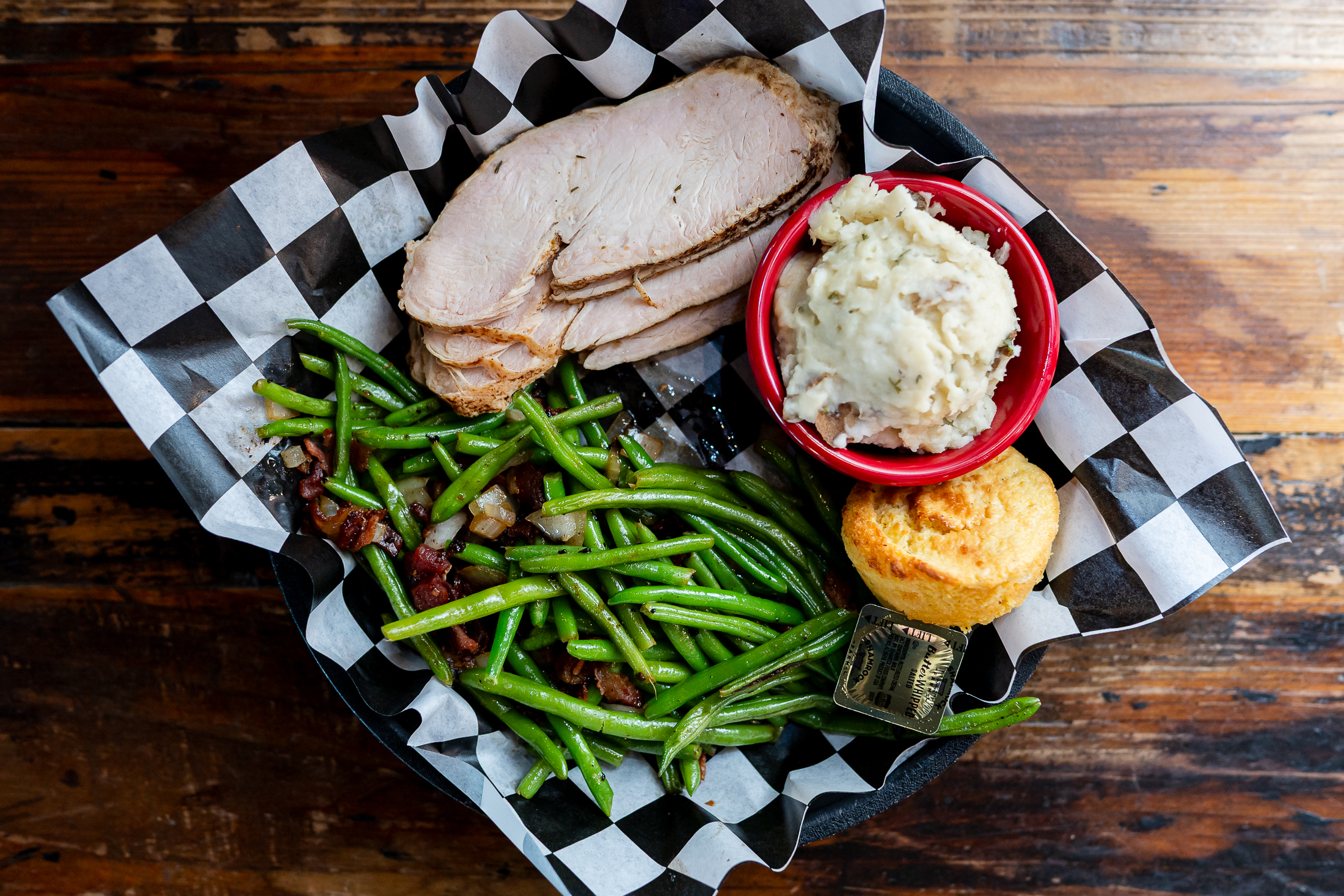 Dave's Single — official menu photograph